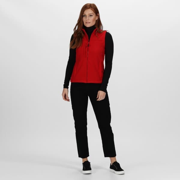 Regatta Womens/Ladies Flux Softshell Bodywarmer / Sleeveless Jacket (Water Repellent & Wind Resistant)