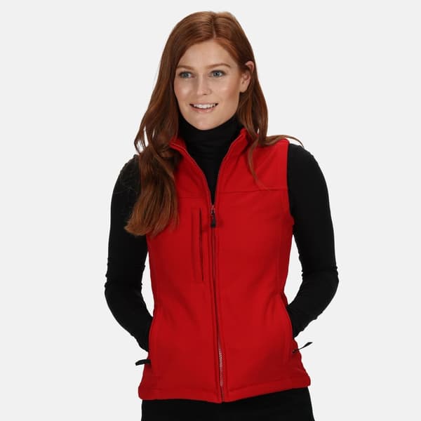 Regatta Womens/Ladies Flux Softshell Bodywarmer / Sleeveless Jacket (Water Repellent & Wind Resistant)