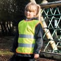 Miniatyrbilde 4 av 5: Result Junior Kids Hi-Vis Tabard Jacket / Safetywear