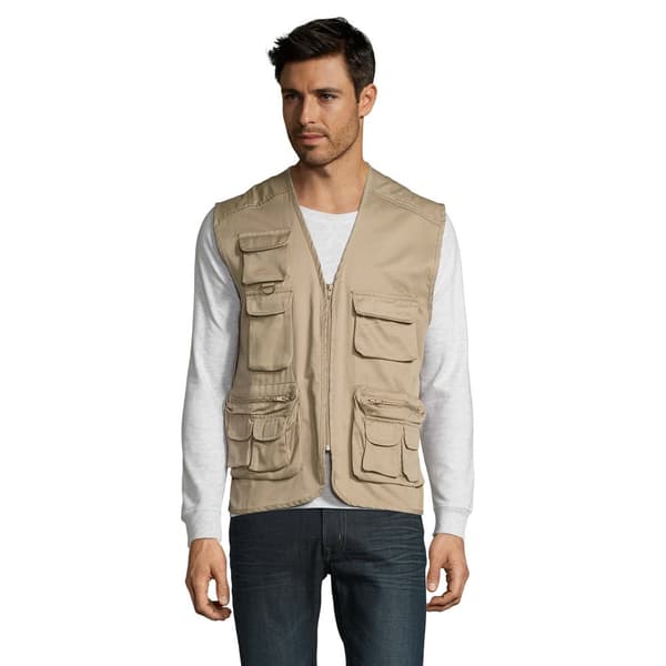 SOLS Wild Unisex vest med fuld lynlås Bodywarmer Jacket