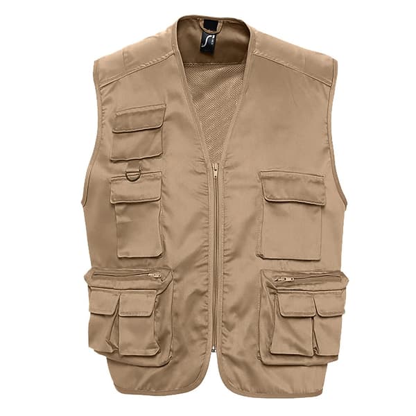 SOLS Wild Unisex vest med fuld lynlås Bodywarmer Jacket