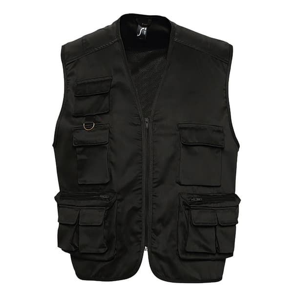 SOLS Wild Unisex vest med fuld lynlås Bodywarmer Jacket