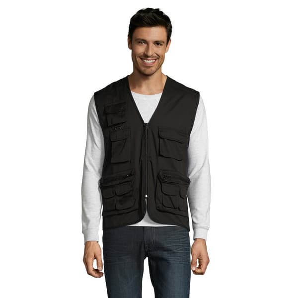 SOLS Wild Unisex vest med fuld lynlås Bodywarmer Jacket