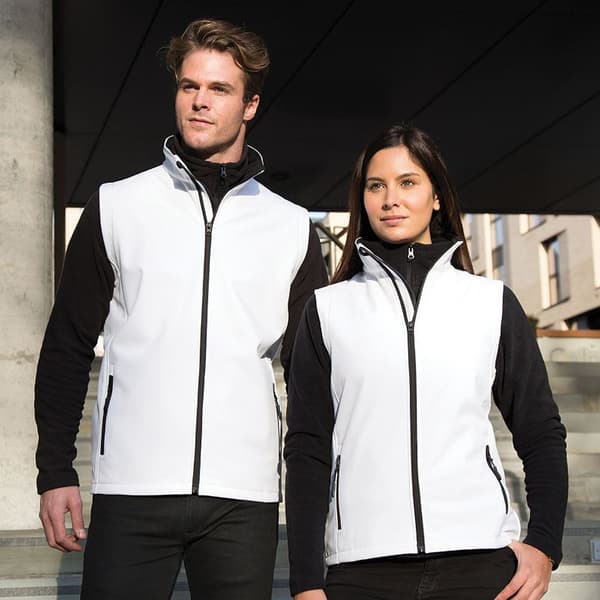 Result Core Womens/Ladies Printable Softshell Bodywarmer