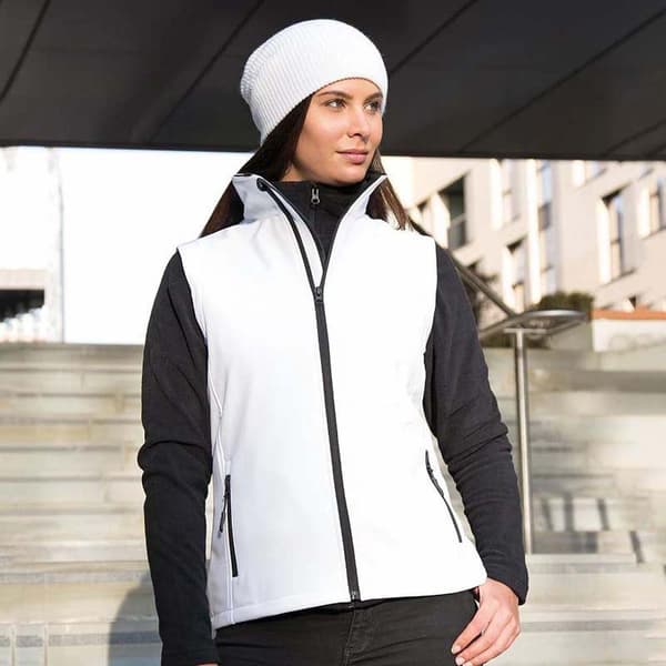 Result Core Womens/Ladies Printable Softshell Bodywarmer