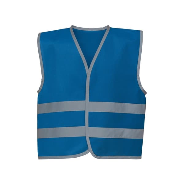 Yoko Hi-Vis väst med reflekterande kant för barn/barn Royal Blue M