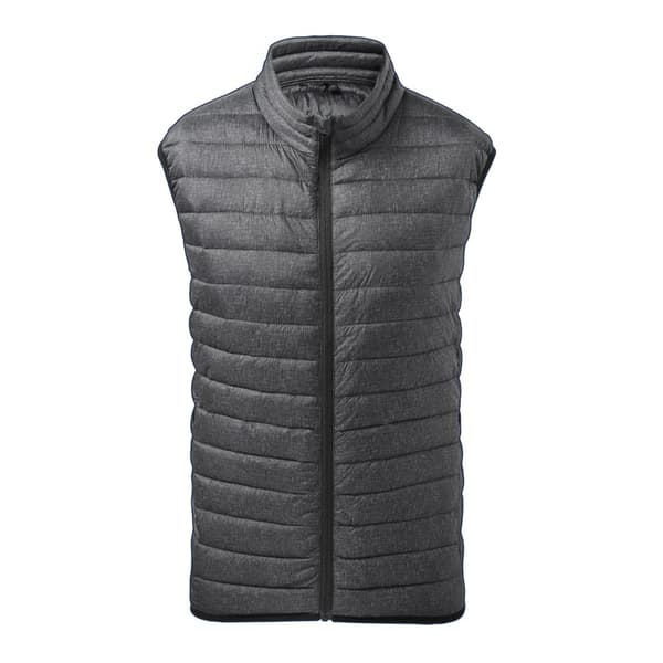 2786 Melange vadderad Gilet för män