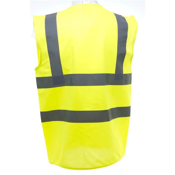 Yoko Unisex Premium Hi-Vis Waistcoat Vest / Jacket (Pack of 2)