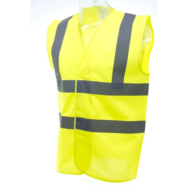 Yoko Unisex Premium Hi-Vis Waistcoat Vest / Jacket (Pack of 2)