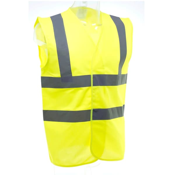 Yoko Unisex Premium Hi-Vis Waistcoat Vest / Jacket (Pack of 2)