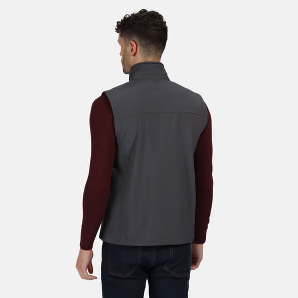 Regatta Mens Flux Softshell Bodywarmer / ärmlös jacka (vattenavvisande och vindavvisande)