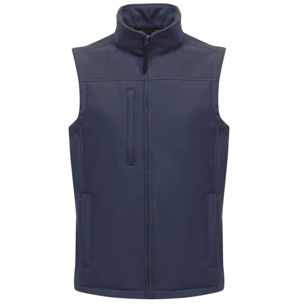 Regatta Mens Flux Softshell Bodywarmer / ärmlös jacka (vattenavvisande och vindavvisande) Navy/Navy 3XL