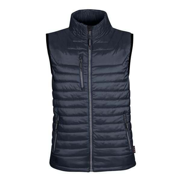 Stormtech Herre Gravity Thermal Vest/Gilet Navy/ Charcoal 2XL