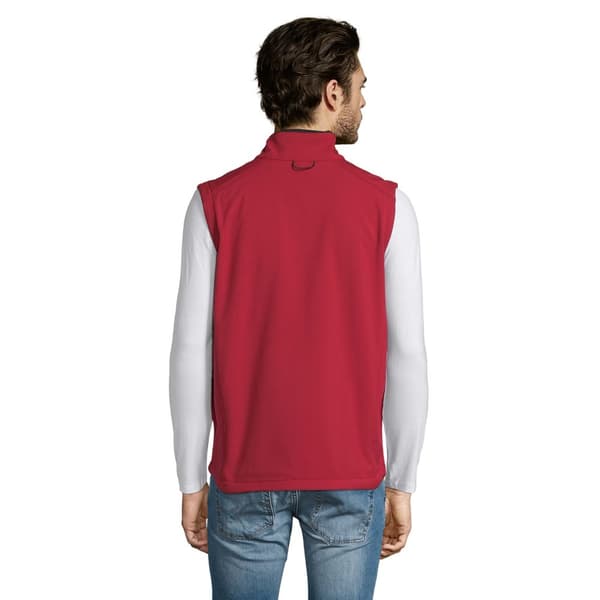 SOLS Herre Rallye Soft Shell Bodywarmer jakke