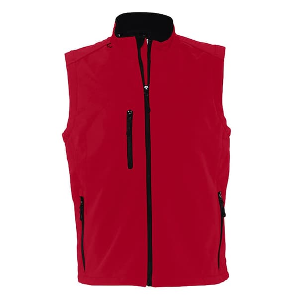 SOLS Herre Rallye Soft Shell Bodywarmer jakke