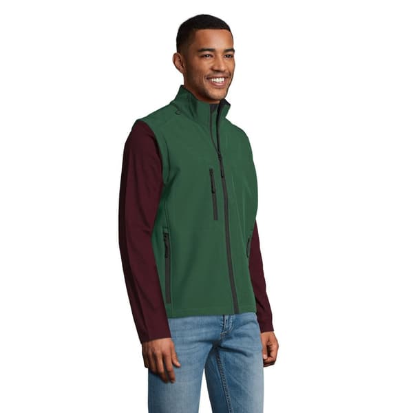 SOLS Mens Rallye Soft Shell Bodywarmer Jacket