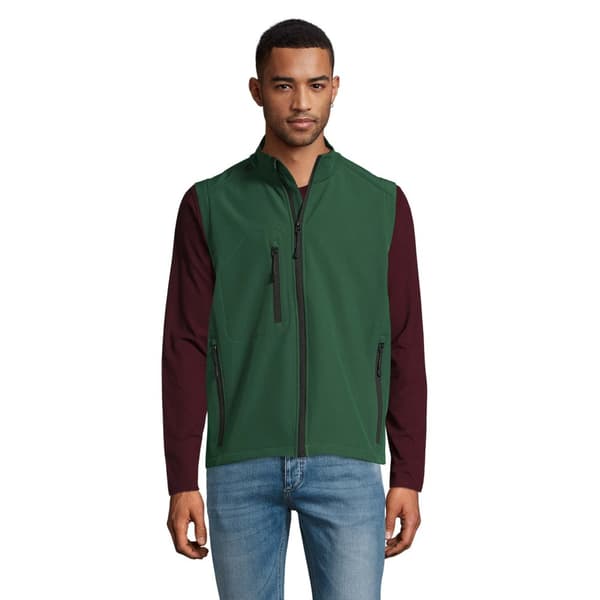 SOLS Mens Rallye Soft Shell Bodywarmer Jacket