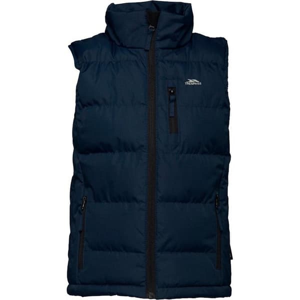 Trespass Boys Taske Väderbeständig vadderad väst Navy Blue 5-6 Years