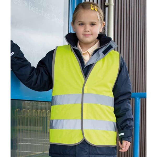 Result Core Kids Unisex Hi-Vis sikkerhedsvest til børn