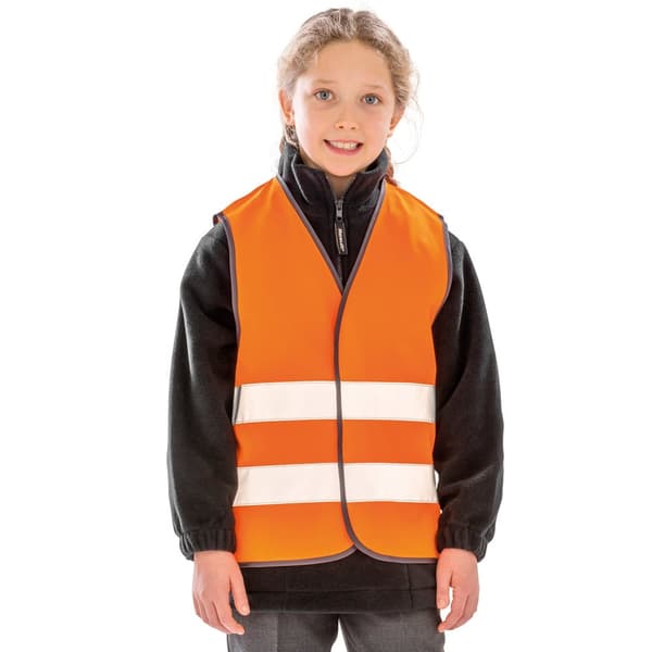 Result Core Kids Unisex Hi-Vis sikkerhedsvest til børn