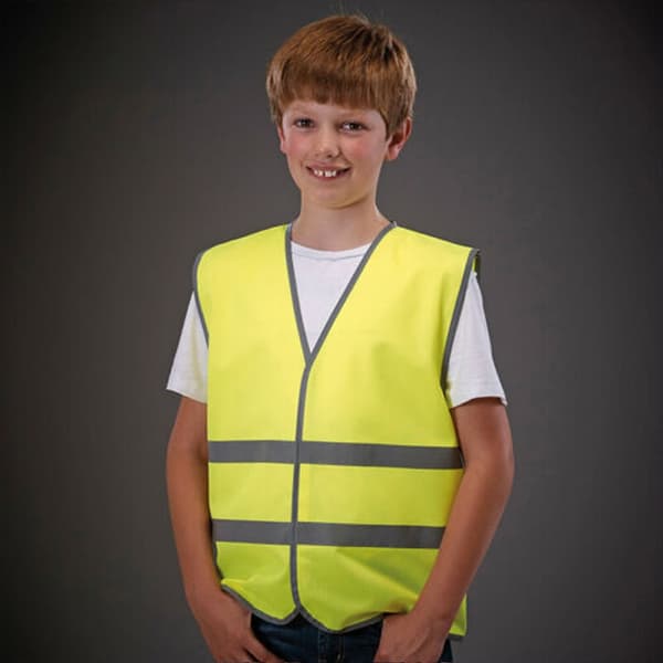 Yoko Hi-Vis väst med reflekterande kantväst för barn (2 st.)