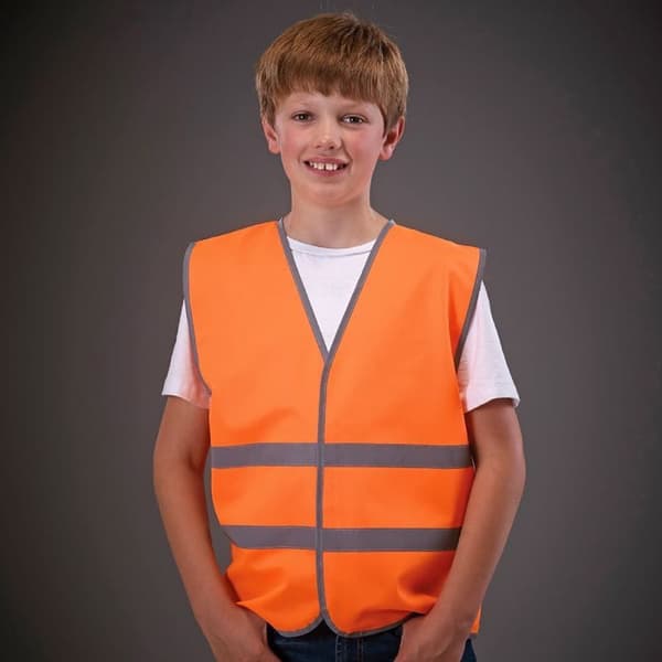 Yoko Hi-Vis väst med reflekterande kantväst för barn (2 st.)