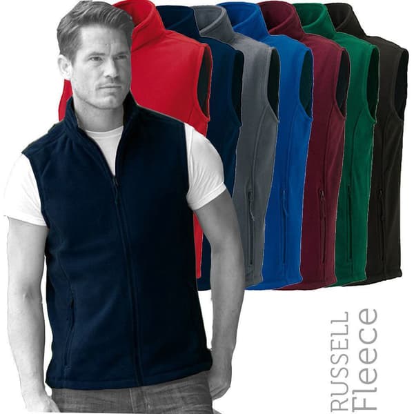 Russel Fleece Gilet Jacket / Bodywarmer