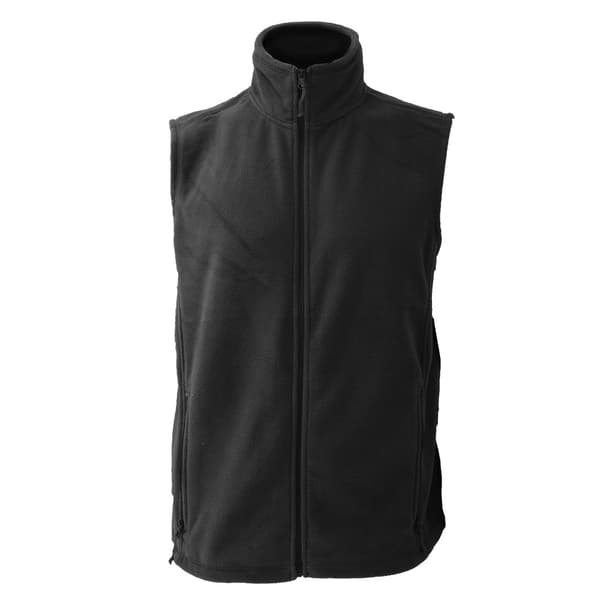 Russel Fleece Gilet Jacket / Bodywarmer Black L