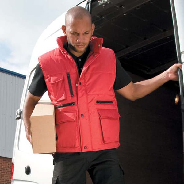 Result Mens Lance Bodywarmer / Gilet (vind- och duschtät)
