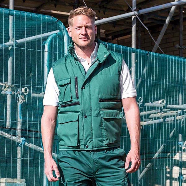 Result Mens Lance Bodywarmer / Gilet (vind- och duschtät)
