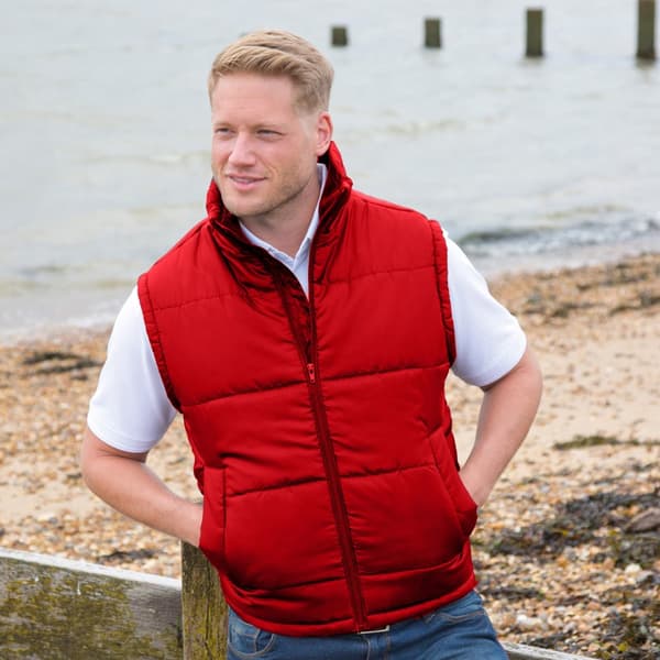 Result Herre Core Bodywarmer Vandafvisende vindafvisende jakke