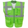 Miniatyrbillede 1 af 2: Yoko Hi-Vis Premium Executive/Manager vest/jakke