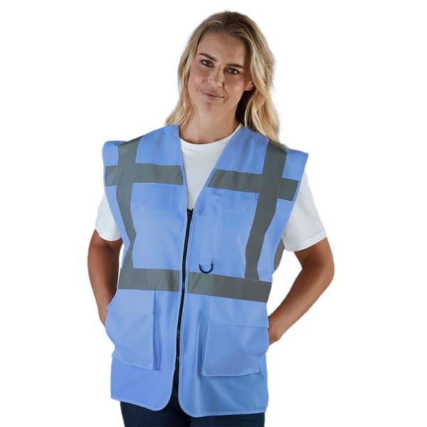 Yoko Hi-Vis Premium Executive/Manager Waistcoat / Jacket
