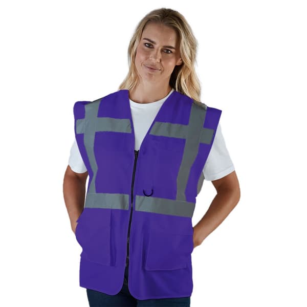 Yoko Hi-Vis Premium Executive/Manager Waistcoat / Jacket