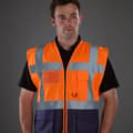 Miniatyrbillede 2 af 2: Yoko Hi-Vis Premium Executive/Manager vest/jakke