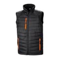 Miniatyrbillede 1 af 2: Result Sort kompas polstret softshell-gilet til mænd