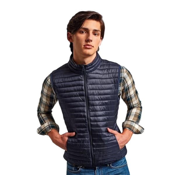2786 Tribe Fineline-polstret vest/bodywarmer til mænd