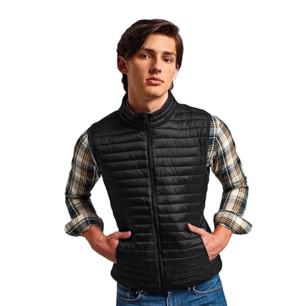2786 Tribe Fineline-polstret vest/bodywarmer til mænd