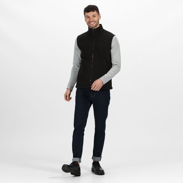 Regatta Unisex Haber II Full-Zip Bodywarmer Fleece Anti-Pill Jacket (250 GSM)