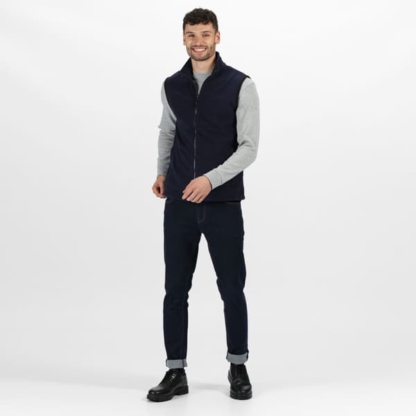 Regatta Unisex Haber II Full-Zip Bodywarmer Fleece Anti-Pill Jacket (250 GSM)