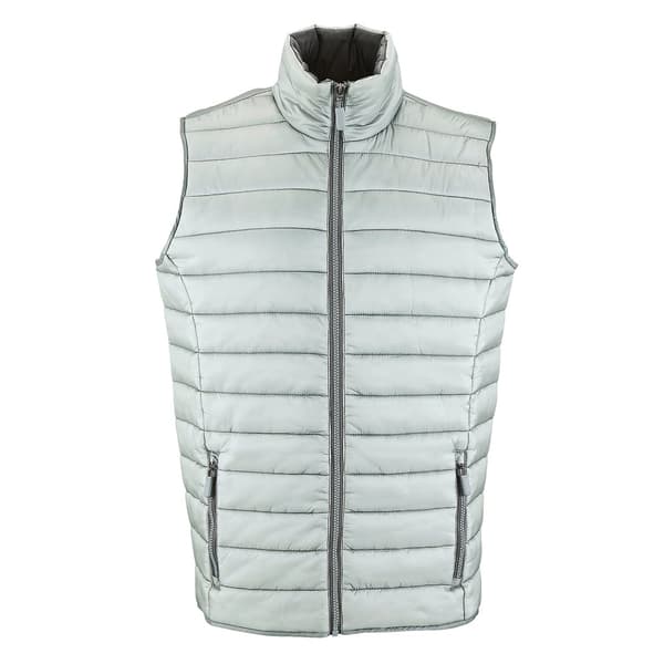 SOLS Wave polstret vandafvisende bodywarmer/filet til mænd med polstring