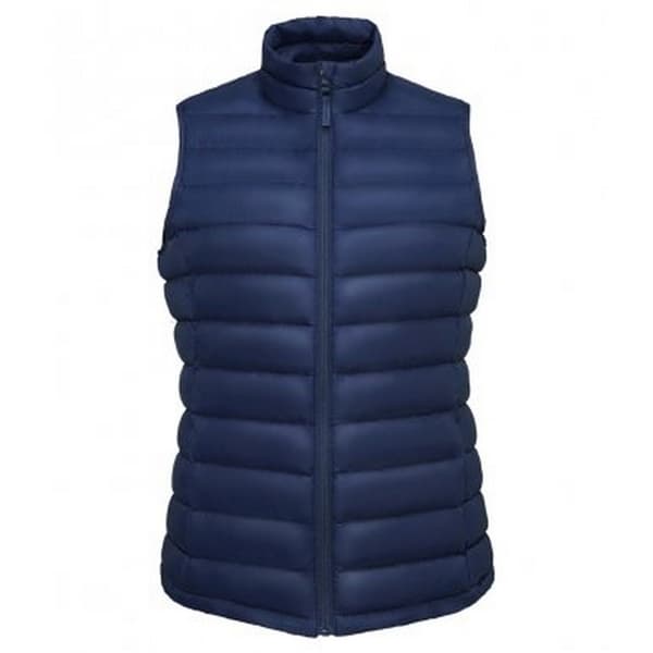 SOLS Wilson Lightweight Padded Bodywarmer för kvinnor och damer French Navy XL
