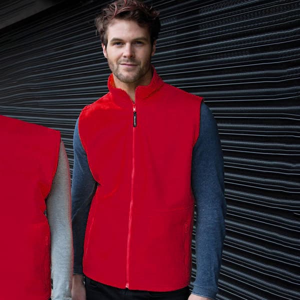 Result Mens Active Anti Pilling Fleece Bodywarmer Jacket