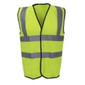 Miniatyrbilde 1 av 2: Warrior Mens High Visibility Safety Waistcoat / Vest