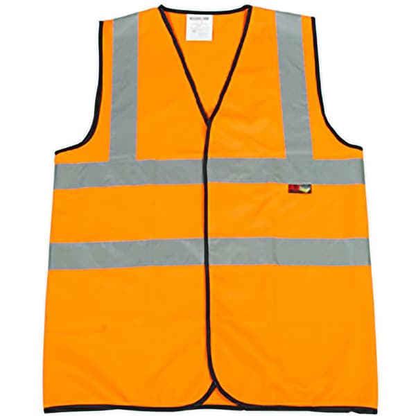 Warrior Sikkerhedsvest / vest med høj synlighed til mænd