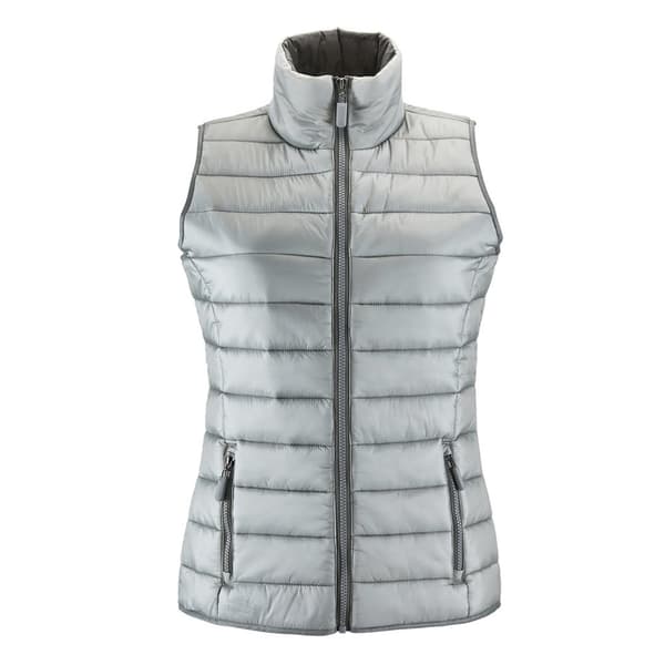 SOLS Womens/Ladies Wave Padded Water Repellent Bodywarmer/Gilet