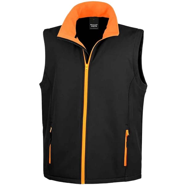 Result Mens Core Printable Soft Shell Bodywarmer
