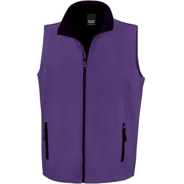 Result Mens Core Printable Soft Shell Bodywarmer