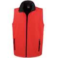 Miniatyrbild 1 av 2: Result Core Printable Soft Shell Bodywarmer för män