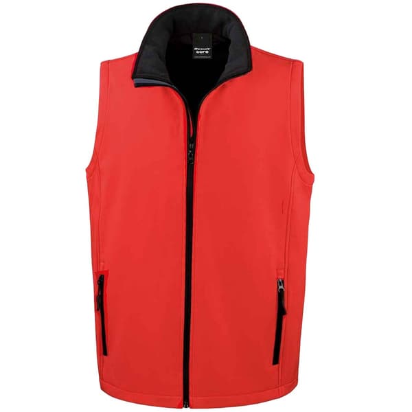Result Mens Core Printable Soft Shell Bodywarmer